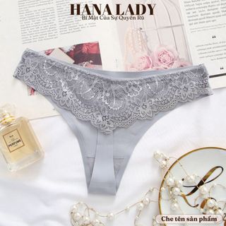 Quần lọt khe su đúc phối ren - Quần chip sexy lọt khe quyến rũ LK078