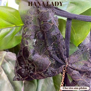 Quần lót nữ - Quần lọt khe ren dây nơ sexy gợi cảm LK104