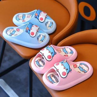 Dép bánh mì cho bé trai bé gái hình bò sữa siêu dễ thương êm chân bé