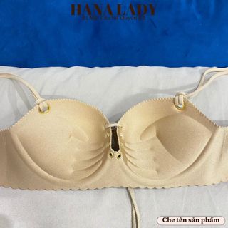 Áo Ngực Su Hoa Văn Dây Rút Đệm Bàn Tay Dày 4cm Siêu Nâng AL020