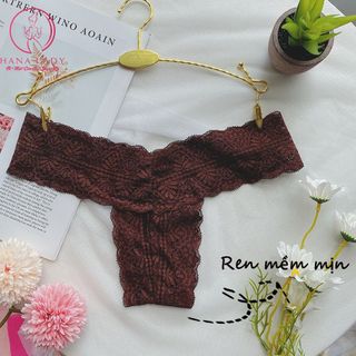 Quần lọt khe sexy, quần chip ren nữ chữ T quyến rũ gợi cảm siêu mềm mại LK076 giá sỉ