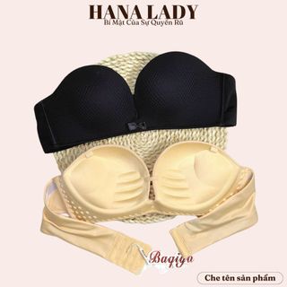 Áo Ngực Su Đúc Chống Tụt Nâng Cúp Ngang - Áo Lót Đệm Bàn Tay Dày 3cm Nâng Độn Tạo Khe Cao Cấp AL015