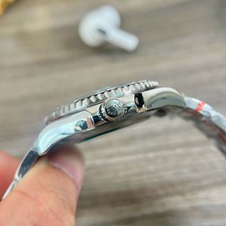 Rolex Yacht Master full thép mặt số trắng