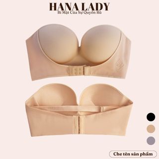Áo Ngực Không Dây Không Gọng Nâng Ngực Chống Tuột Cài Trước Siêu Quyến Rũ AL05