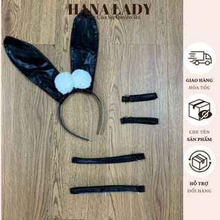 [Mã FADEP2903 giảm đến 30k đơn từ 99k] Bộ Đồ Trang Phục Hóa Trang Thỏ Ngọc - Cosplay Thỏ Da Đáng Yêu Đủ Phụ Kiện CP306