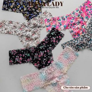 [Mã FADEP2903 giảm đến 30k đơn từ 99k] Quần lót ren nữ - Quần lọt khe ren mềm mịn tôn vòng 3 gợi cảm LK114