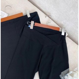 Quần Legging Bầu Kiểu Trên gối, Có Chun Chỉnh Nấc