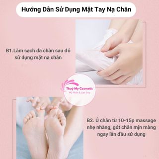 Mặt nạ ủ chân tinh chất sữa dê