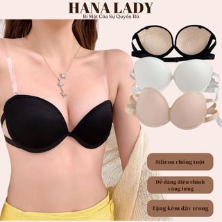 Áo Lót Nữ, Áo Ngực Nữ Chất Su Mịn Có Gọng Mút Mỏng Nâng Ngực, Silicon Chống Tuột AL04