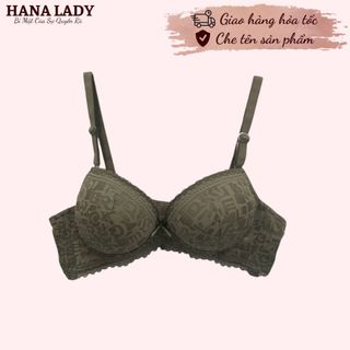 Áo Lót Nữ Nâng Ngực - Áo Ngực Tạo Khe Đệm Dày 5.5cm Thông Hơi Thoáng Khí Ren Gấm Cao Cấp AL021