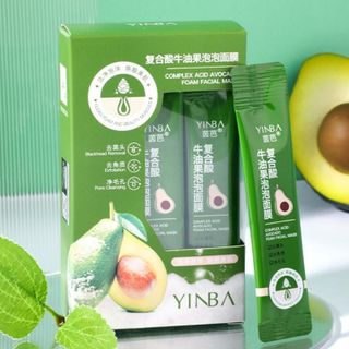 Mặt nạ sủi bọt Bơ hộp 10 gói