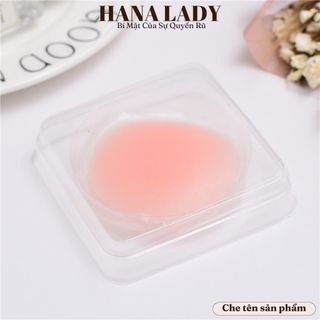 [Mã FADEP2903 giảm đến 30k đơn từ 99k] Miếng dán ngực tàn hình thông hơi silicon - Dán ti tròn hộp hồng cao cấp DT036