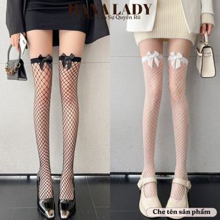 Tất Vớ Lolita - Quần Tất Lưới Xuyên Thấu Cosplay Phong Cách Gothic Xuyên Thấu Quyến Rũ Cho Nữ