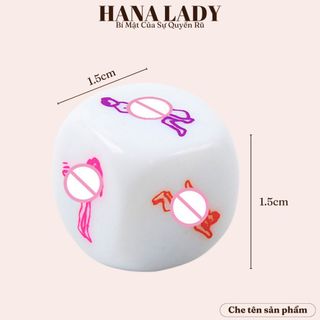 Xí ngầu tình yêu 6 kiểu dáng độc đáo - Trò chơi xúc xắc vui nhộn cho các cặp đôi ST013