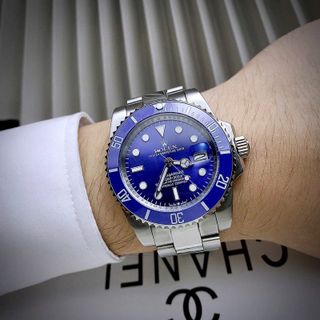 ROLEX SUBMARINER -Automatic thép mạ PVD bền màu , kính tráng saphire Nam: 40mm .Máy: cơ fullbox giá sỉ