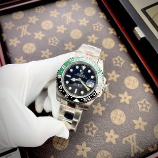 ROLEX GMT MARTER II - Máy Cơ Nhật Thép Đúc Size 40mm