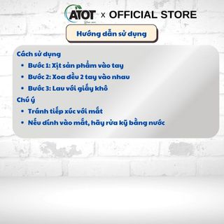 Nước tẩy bồn cầu 950ml ATOT Giá sỉ - Giá buôn