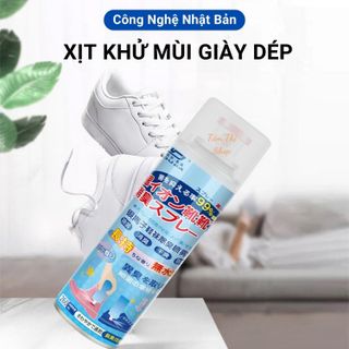 Xịt khử mùi giày nano bạc chai 300ml