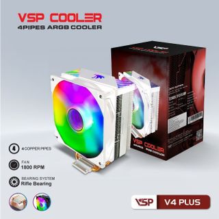 Tản Nhiệt Khí VSP V4 Plus Đen / Trắng giá sỉ