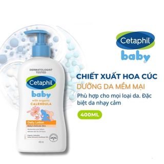 Sữa dưỡng da Cetaphil Baby Daily Lotion with ORGANIC CALENDULA cho bé 400ml giá sỉ