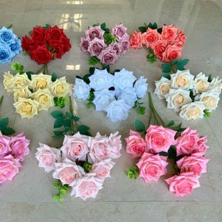Hoa Hồng cánh nhọn Decor trang trí