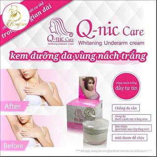 KEM TRỊ THÂM NÁCH QNIC CARE WHITENING 8G THÁI LAN - QNIC CARE