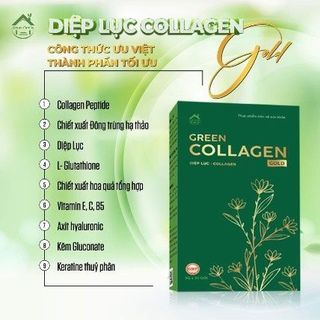 DIỆP LỤC GREEN COLLAGEN GOLD - MEDISTAR