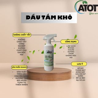 Dầu tắm khô 500ml ATOT Giá sỉ - Giá buôn