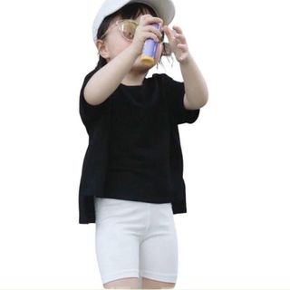Quần legging đùi dáng ôm cho bé gái co giãn thoải mái D1