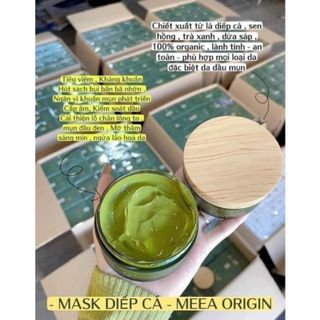 MẶT NẠ DIẾP CÁ MEEA ORGANIC, TÁI SINH DƯỠNG TRẮNG - SILVER