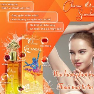 XỊT KHỬ MÙI CHARME SCANDAL 20ML - CHARME