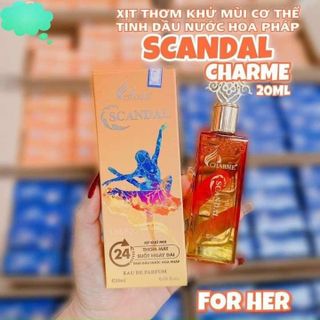 XỊT KHỬ MÙI CHARME SCANDAL 20ML - CHARME