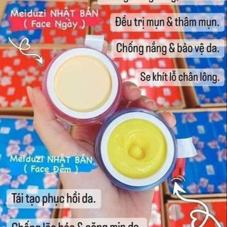 COMBO KEM DƯỠNG DA MEIDUZI NGÀY ĐÊM - MEIDUZI