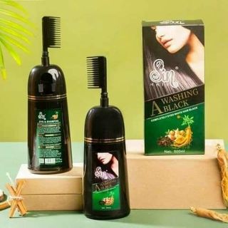 DẦU GỘI PHỦ BẠC SIN HAIR ( MÀU ĐEN ) - SIN HAIR