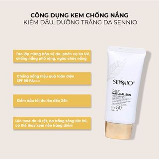 Kem Chống Nắng Kiềm Dầu, Nâng Tone