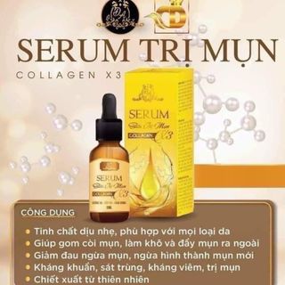 SERUM TRẮNG DA, NGỪA MỤN COLLAGEN X3 - SILVER
