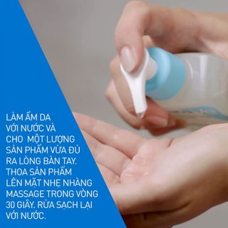 Sữa rửa mặt làm sạch & tẩy tế bào chết dịu nhẹ CeraVe SA Smoothing Cleanser 236ml
