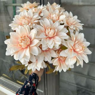 Cành Thược dược 03 bông size lớn