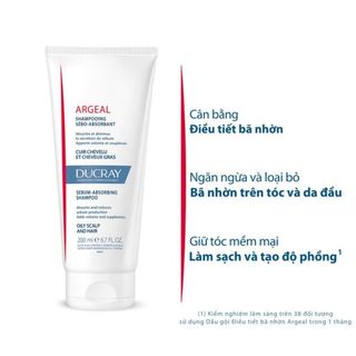 Dầu Gội Ducray Argeal Shampoo For Only Hair Sạch Gàu, Bã Nhờn Cho Tóc 200ml giá sỉ