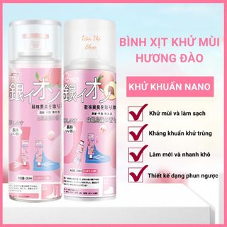Chai xịt khử mùi giày nano bạc chai 300ml
