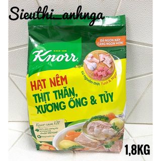 [THÙNG 5 GÓI] Hạt nêm thịt thăn, xương ống, tủy Knorr gói 1,8kg giá sỉ