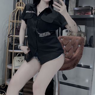 SƠ MI NAM. SƠ MI COTTON LẠNH NGẮN TAY