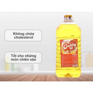 [THÙNG 4 CAN] Dầu cooking Con Két Nakydaco 5L