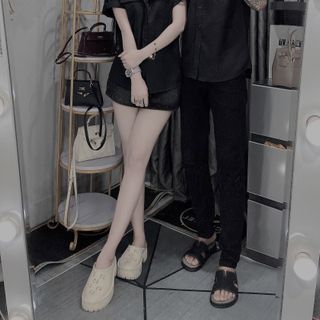 SƠ MI NAM, ÁO SƠ MI NGĂN TAY NAM NỮ CHẤT COTTON LẠNH