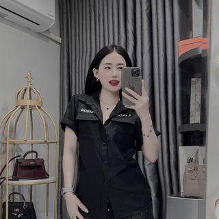 SƠ MI NAM, ÁO SƠ MI NGĂN TAY NAM NỮ CHẤT COTTON LẠNH
