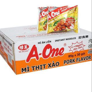 [ Hỏa Tốc] Acecook Thùng Mì A-One Thịt Xào 85g Date mới giá sỉ