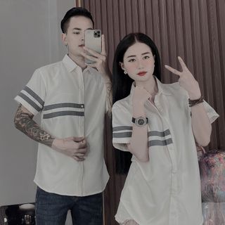 SƠ MI NGẮN TAY NAM, NỮ , SƠ MI NAM