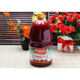 [THÙNG 6 CHAI] TƯƠNG CÀ CHOLIMEX CHAI PET 2.1KG