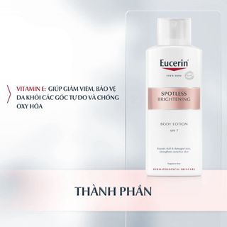 Sữa Dưỡng Thể Sáng Da Eucerin Spotless Brightening Body Lotion SPF7 250ml