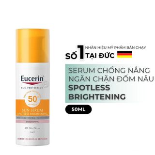 Tinh Chất Chống Nắng Eucerin Spotless Brightening SPF50+ Dưỡng Trắng Da 50ml giá sỉ